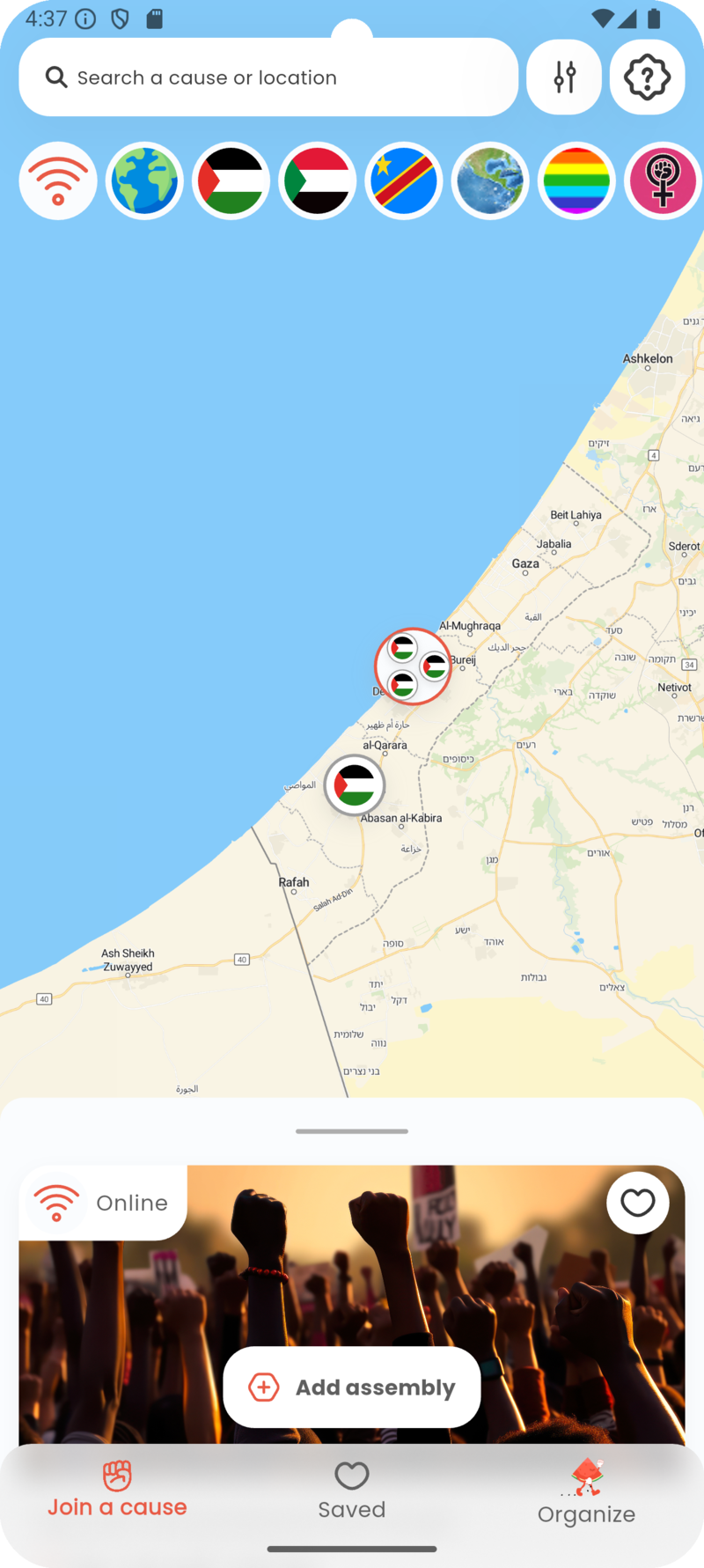 JayWalk App Screenshot 2
